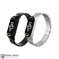 بند مچ بند هوشمند اکسون فلزی کد 02 مناسب برای ساعت شیائومی Mi Band 8